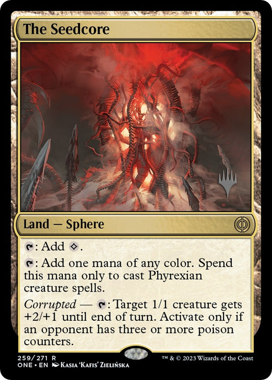Image for The Seedcore (259) (Promo Pack: Phyrexia: All Will Be One) - Magic: The Gathering