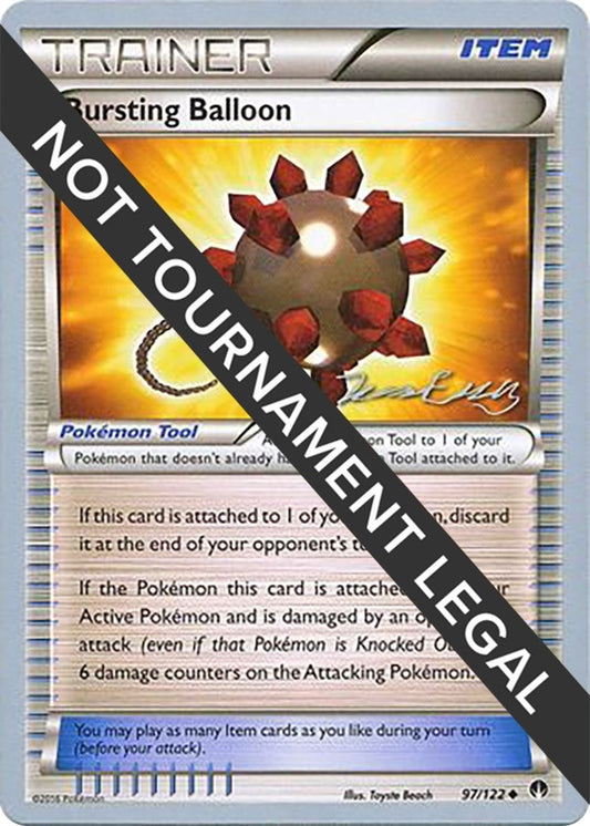 Image for Bursting Balloon - 2016 (Jesper Eriksen) (97/122) (World Championship Decks) - Pokemon