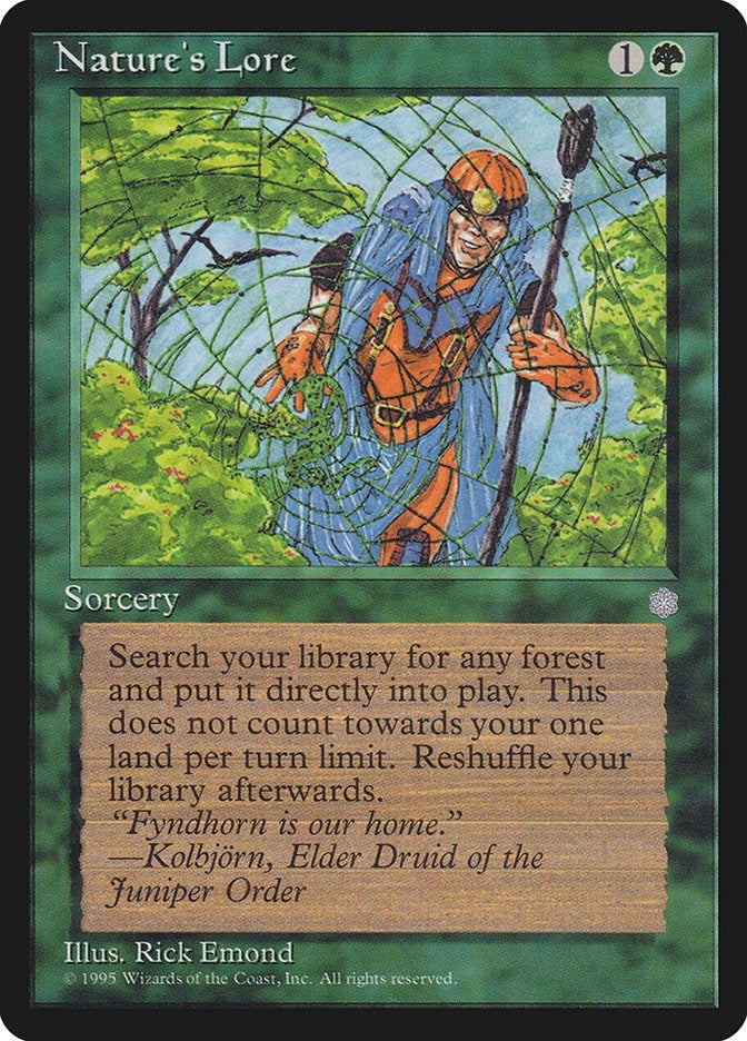 Image for Nature's Lore (143) (Ice Age) - Magic: The Gathering