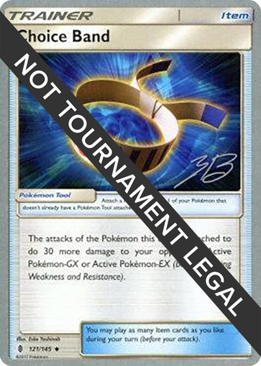 Image for Choice Band - 2017 (Zachary Bokhari) (121/145) (World Championship Decks) - Pokemon