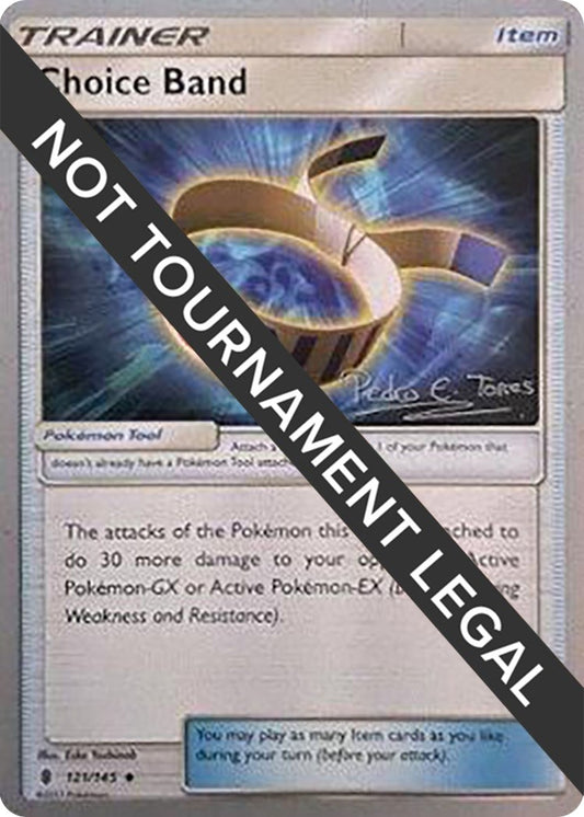 Image for Choice Band - 2018 (Pedro Eugenio Torres) (121/145) (World Championship Decks) - Pokemon