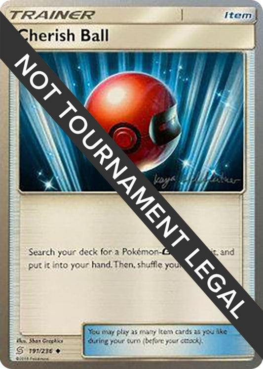 Image for Cherish Ball - 2019 (Kaya Lichtleitner) (191/236) (World Championship Decks) - Pokemon