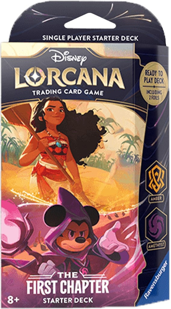 Image for Disney Lorcana: The First Chapter Starter Deck (Amber & Amethyst) - Disney Lorcana