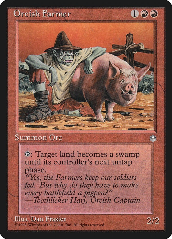 Image for Orcish Farmer (207) (Ice Age) - Magic: The Gathering