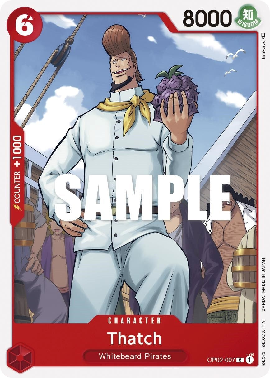 Image for Thatch (OP02-007) (Paramount War) - One Piece Card Game
