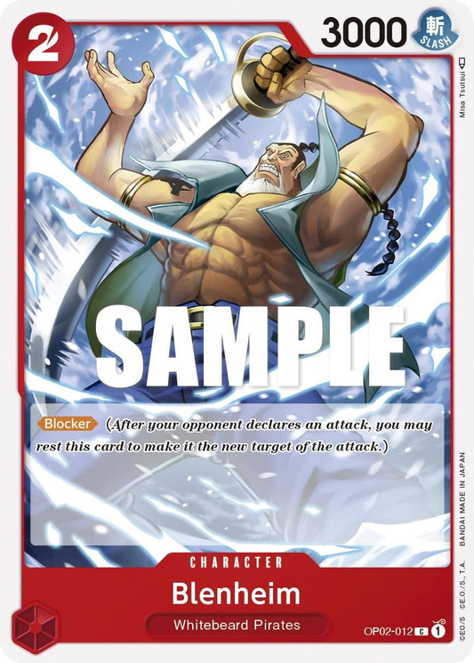 Image for Blenheim (OP02-012) (Paramount War) - One Piece Card Game