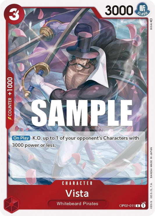 Image for Vista (OP02-011) (Paramount War) - One Piece Card Game
