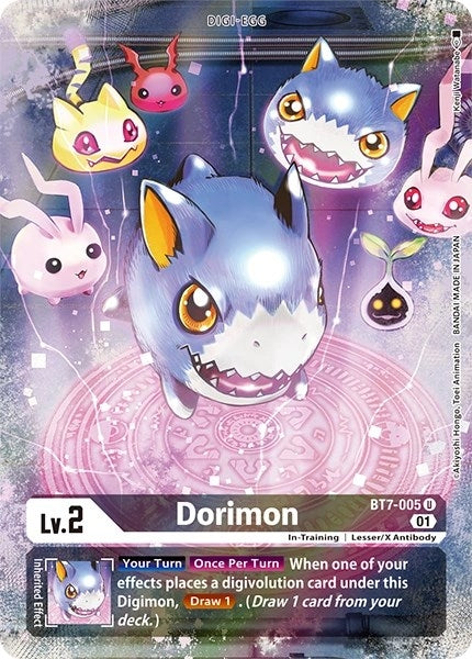 Image for Dorimon (Alternate Art) (BT7-005 U) (Dimensional Phase) - Digimon Card Game