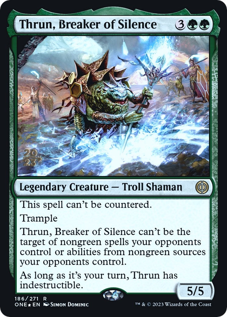 Image for Thrun, Breaker of Silence (186) (Prerelease Cards) - Magic: The Gathering