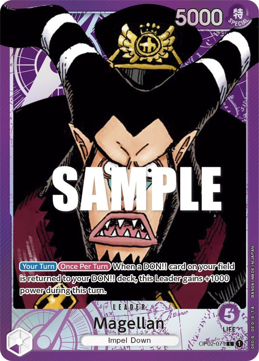 Image for Magellan (071) (Alternate Art) (OP02-071) (Paramount War) - One Piece Card Game