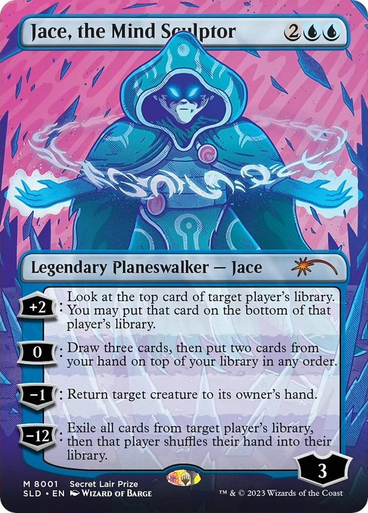 Image for Jace, the Mind Sculptor (8001) (Secret Lair Showdown) - Magic: The Gathering