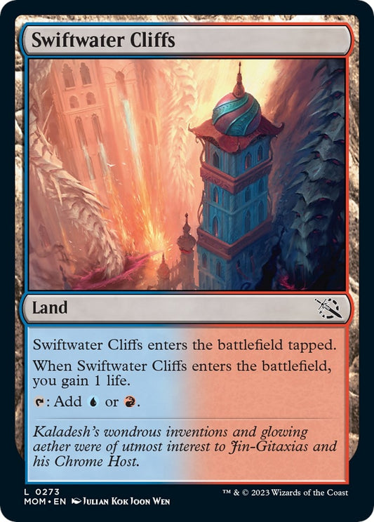 Image for Swiftwater Cliffs (273) (March of the Machine) - Magic: The Gathering