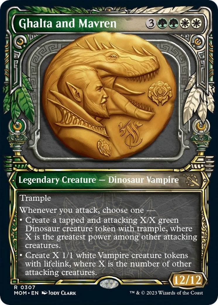 Image for Ghalta and Mavren (Showcase) (307) (March of the Machine) - Magic: The Gathering