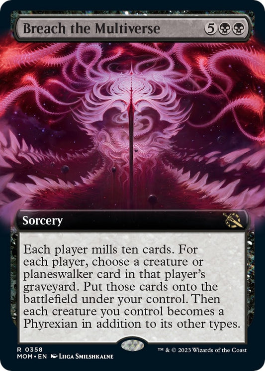 Image for Breach the Multiverse (Extended Art) (358) (March of the Machine) - Magic: The Gathering