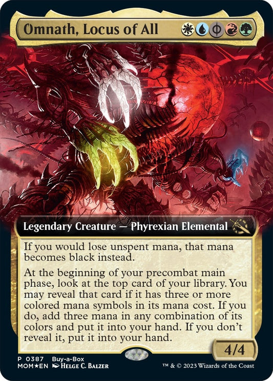 Image for Omnath, Locus of All (387) (Buy-A-Box Promos) - Magic: The Gathering