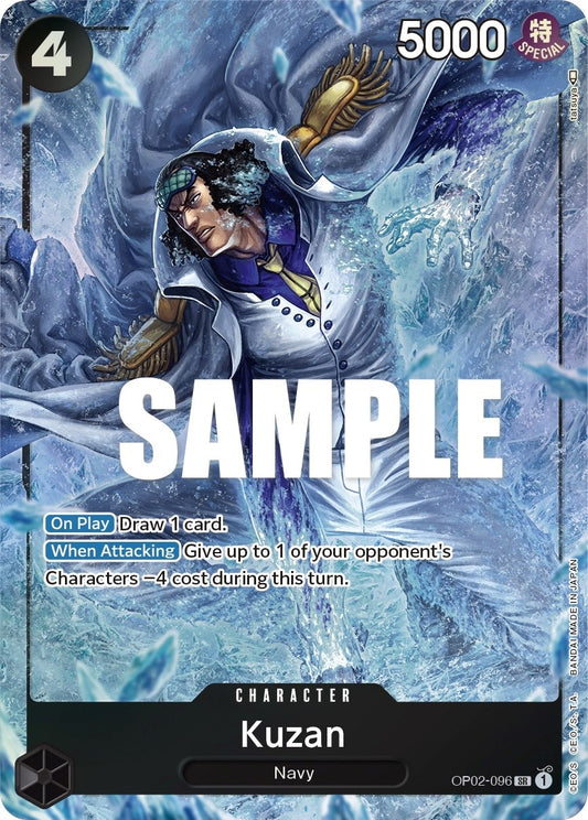 Image for Kuzan (096) (Alternate Art) (OP02-096) (Paramount War) - One Piece Card Game