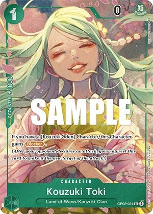 Image for Kouzuki Toki (Box Topper) (OP02-031) (Paramount War) - One Piece Card Game