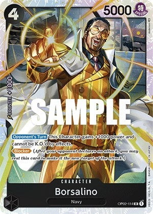 Image for Borsalino (OP02-114) (Paramount War) - One Piece Card Game