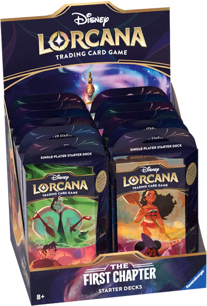 Image for Disney Lorcana: The First Chapter Starter Deck Display - Disney Lorcana