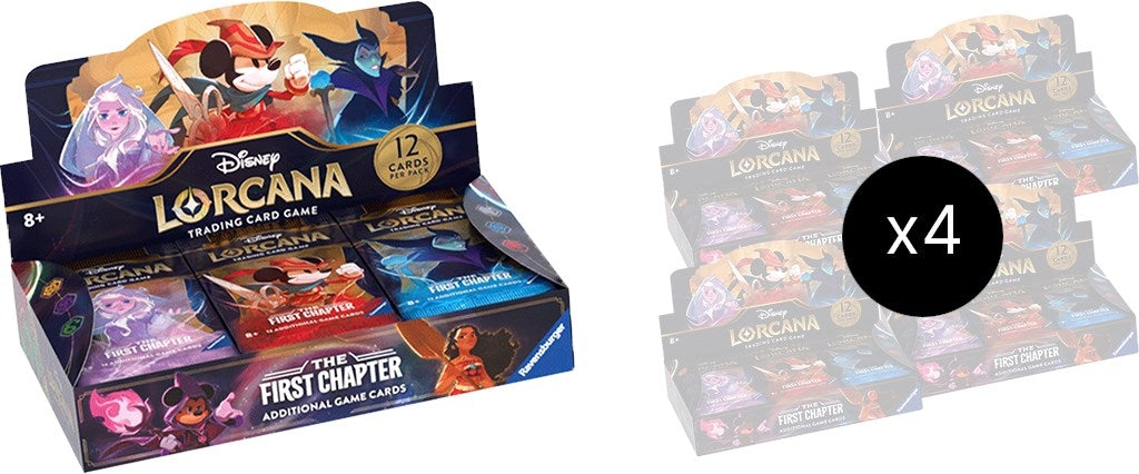 Image for Disney Lorcana: The First Chapter Booster Box Case - Disney Lorcana