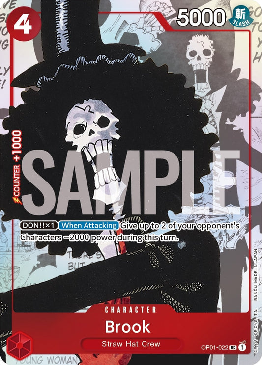 Image for Brook - OP01-022 (Alternate Art) (OP01-022) (One Piece Promotion Cards) - One Piece Card Game