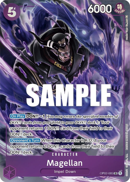 Image for Magellan (085) (Alternate Art) (OP02-085) (Paramount War) - One Piece Card Game