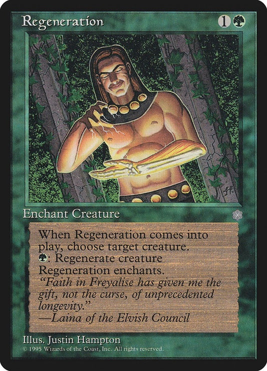 Image for Regeneration (Ice Age) - Magic: The Gathering