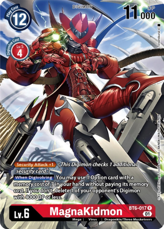 Image for MagnaKidmon (Digimon Card Game Deck Box Set) (BT6-017 R) (Double Diamond) - Digimon Card Game
