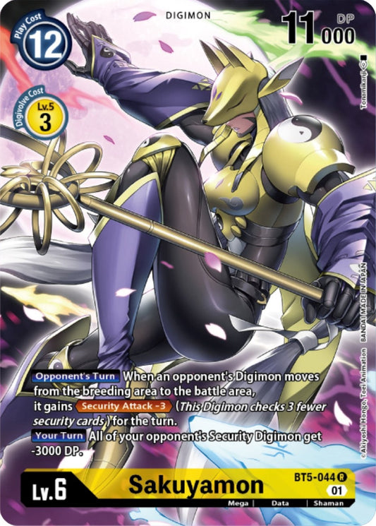 Image for Sakuyamon (Digimon Card Game Deck Box Set) (BT5-044 R) (Battle of Omni) - Digimon Card Game