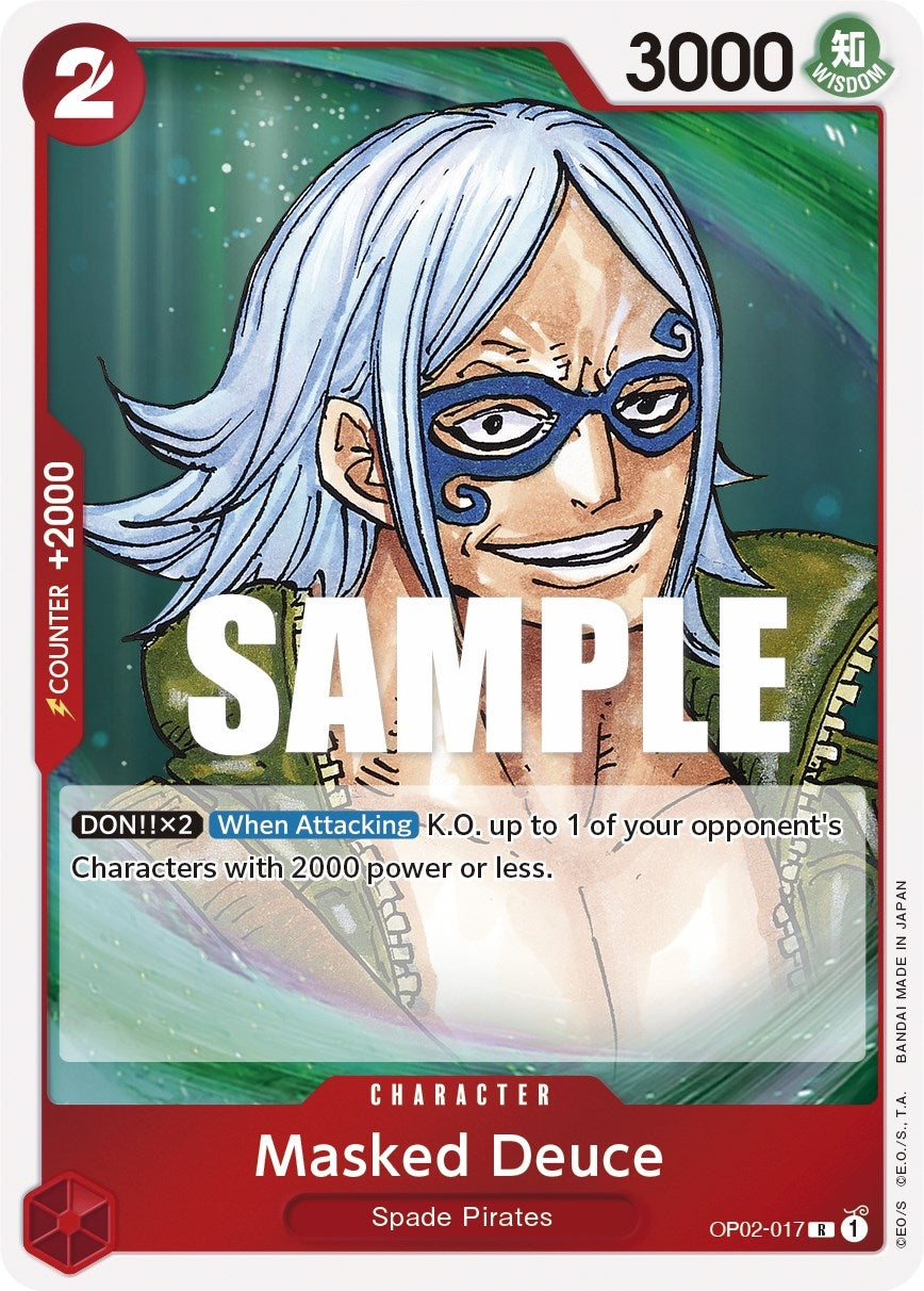 Image for Masked Deuce (OP02-017) (Paramount War) - One Piece Card Game