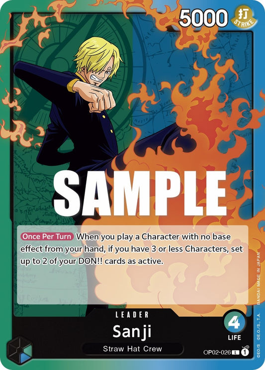 Image for Sanji (OP02-026) (Paramount War) - One Piece Card Game