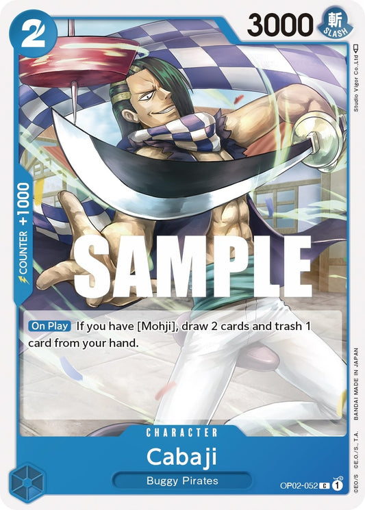 Image for Cabaji (OP02-052) (Paramount War) - One Piece Card Game
