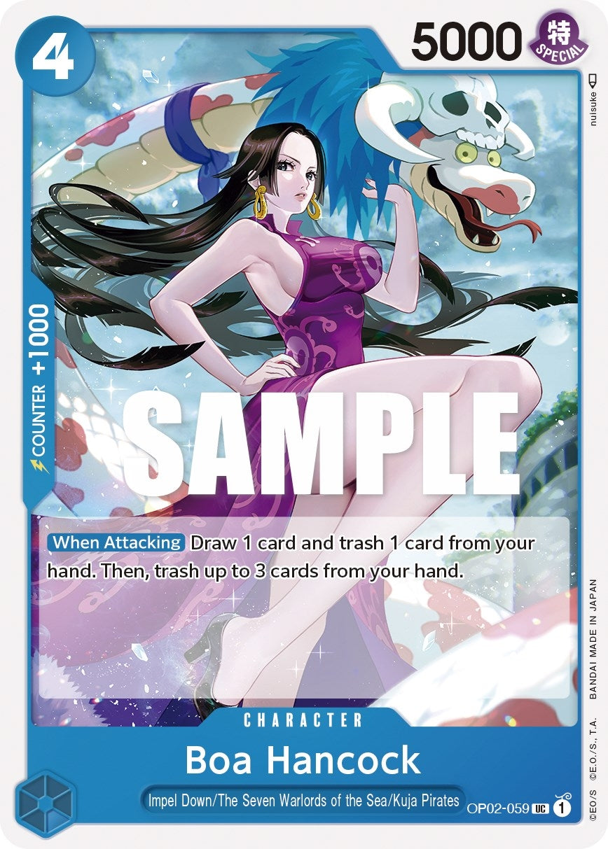 Image for Boa Hancock (OP02-059) (Paramount War) - One Piece Card Game
