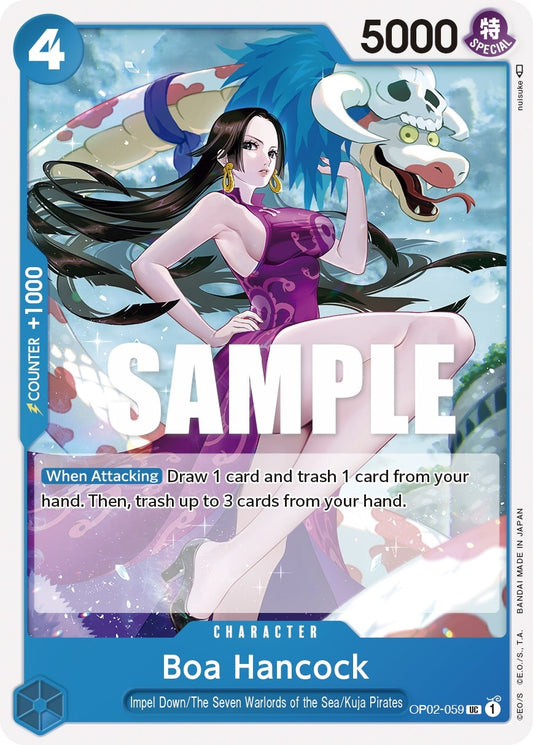 Image for Boa Hancock (OP02-059) (Paramount War) - One Piece Card Game