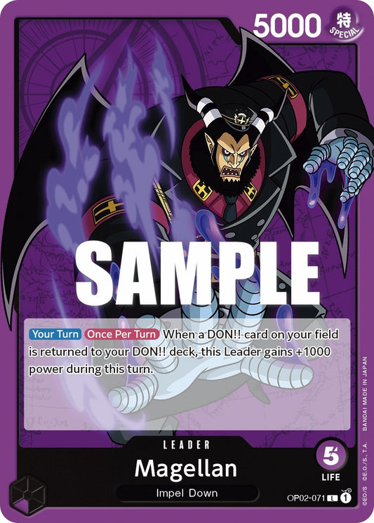 Image for Magellan (071) (OP02-071) (Paramount War) - One Piece Card Game