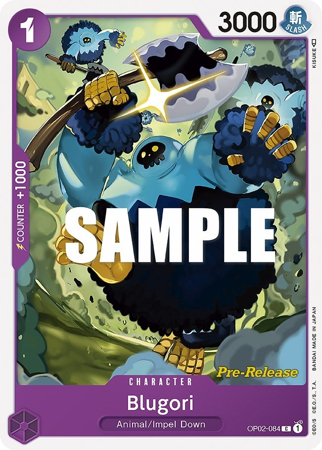 Image for Blugori (OP02-084) (Paramount War Pre-Release Cards) - One Piece Card Game