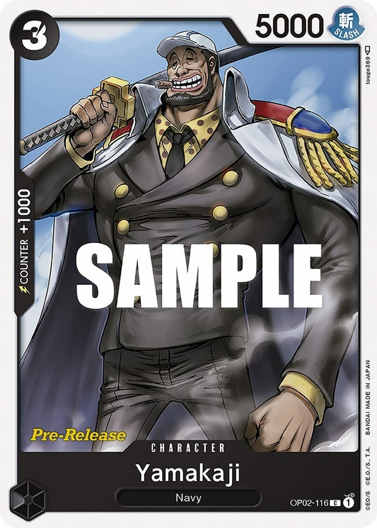 Image for Yamakaji (OP02-116) (Paramount War Pre-Release Cards) - One Piece Card Game