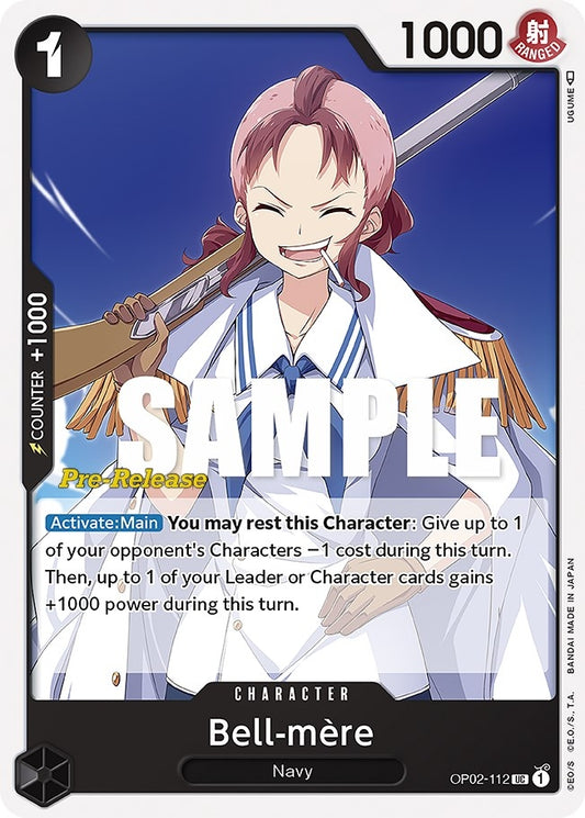 Image for Bell-mere (OP02-112) (Paramount War Pre-Release Cards) - One Piece Card Game