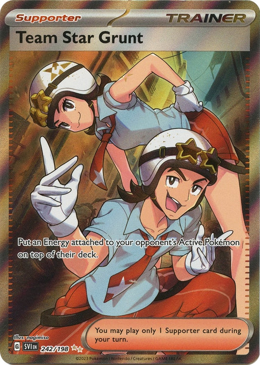 Image for Team Star Grunt (242/198) (SV01: Scarlet & Violet Base Set) - Pokemon