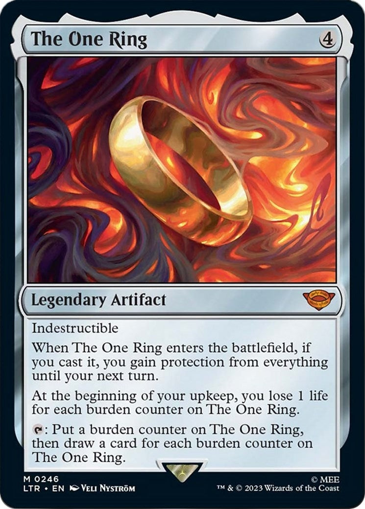 Image for The One Ring (246) (Universes Beyond: The Lord of the Rings: Tales of Middle-earth) - Magic: The Gathering