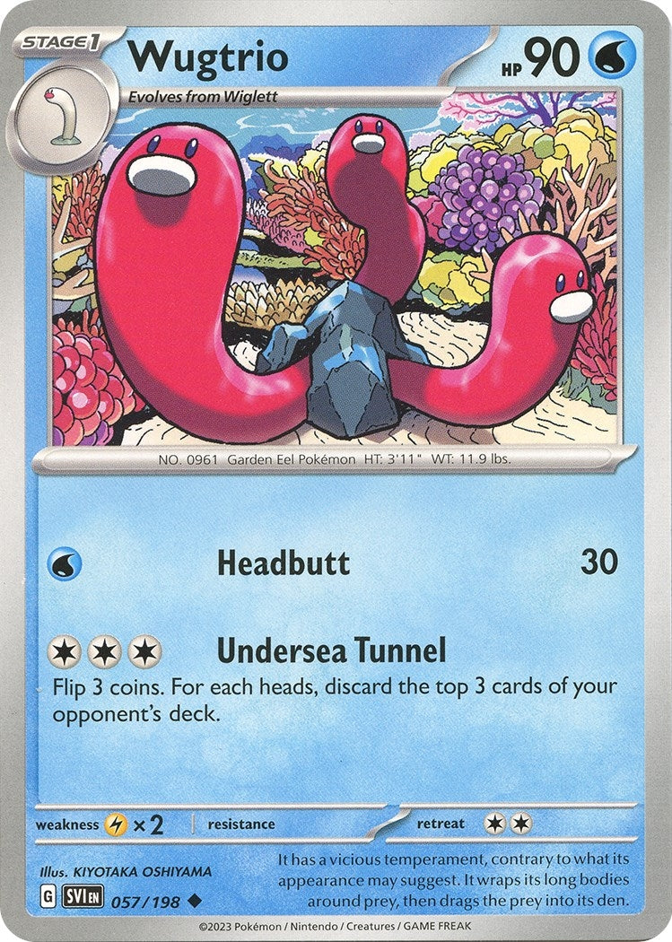 Image for Wugtrio (057/198) (SV01: Scarlet & Violet Base Set) - Pokemon