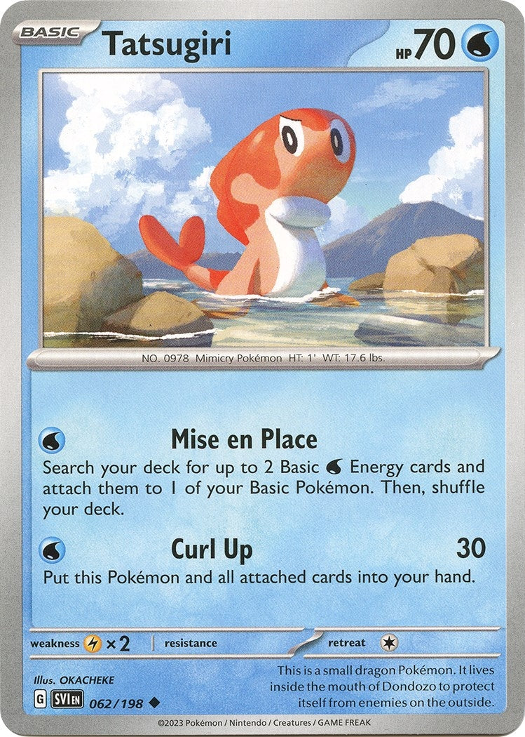 Image for Tatsugiri (062/198) (SV01: Scarlet & Violet Base Set) - Pokemon
