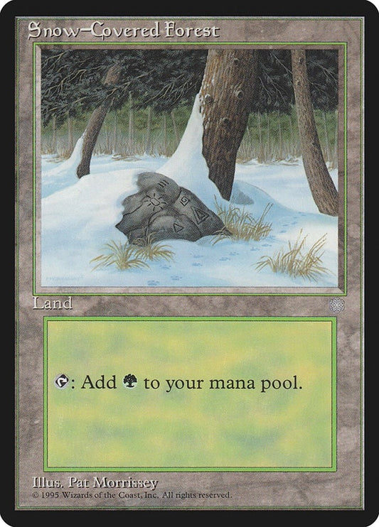Image for Snow-Covered Forest (347) (Ice Age) - Magic: The Gathering