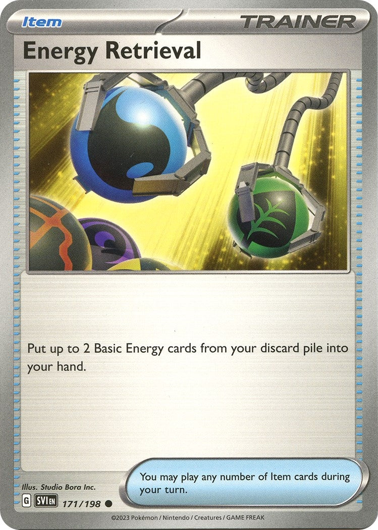 Image for Energy Retrieval (171/198) (SV01: Scarlet & Violet Base Set) - Pokemon