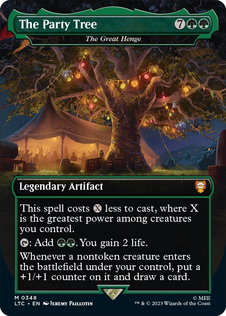 Image for The Party Tree - The Great Henge (348) (Commander: The Lord of the Rings: Tales of Middle-earth) - Magic: The Gathering