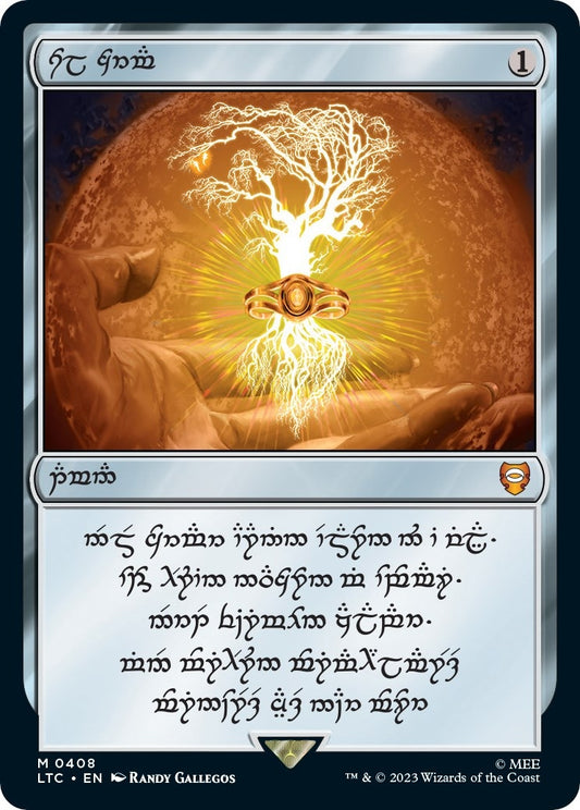 Image for Sol Ring - Elven (0408) (408) (Commander: The Lord of the Rings: Tales of Middle-earth) - Magic: The Gathering