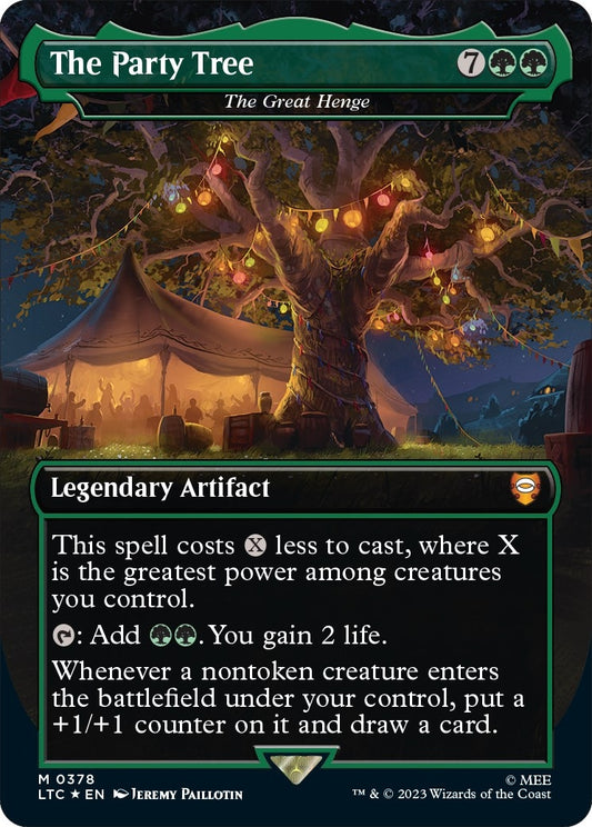 Image for The Party Tree - The Great Henge (Surge Foil) (378) (Commander: The Lord of the Rings: Tales of Middle-earth) - Magic: The Gathering