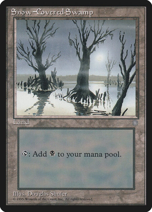 Image for Snow-Covered Swamp (351) (Ice Age) - Magic: The Gathering