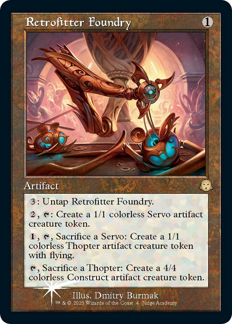 Image for Retrofitter Foundry (4) (Judge Promos) - Magic: The Gathering