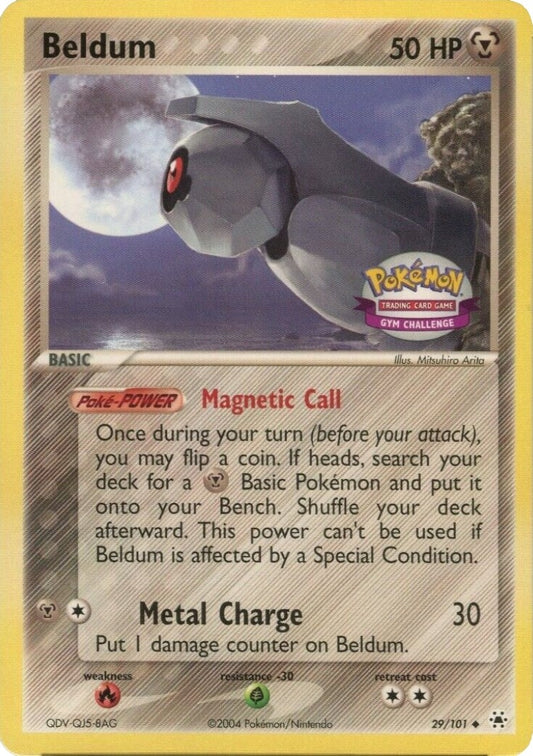 Image for Beldum - 029/101 (Gym Challenge) (029/101) (Miscellaneous Cards & Products) - Pokemon